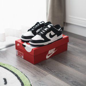 Nike Dunk Low Black and white panda women's shoes